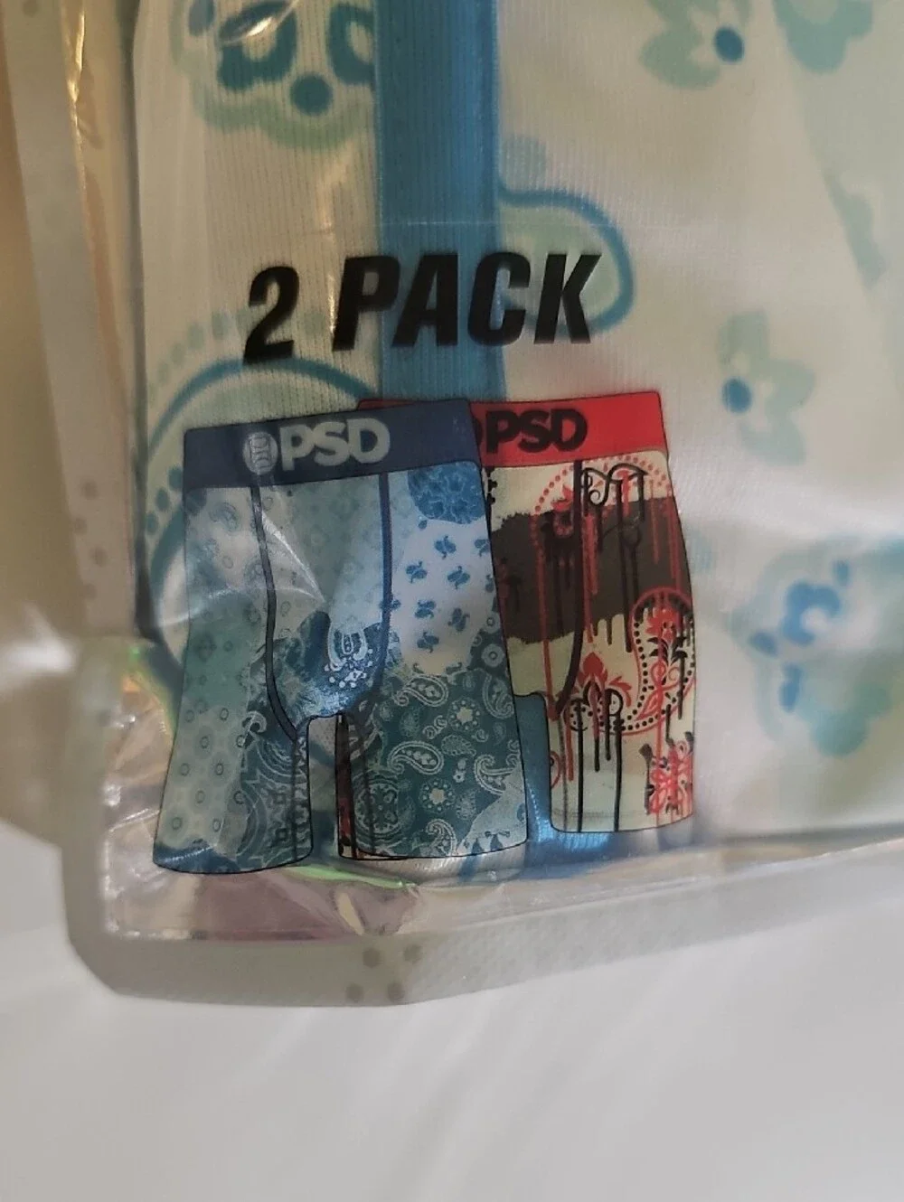 PSD Men's XXL Boxer Briefs Bundle with 6 Pairs